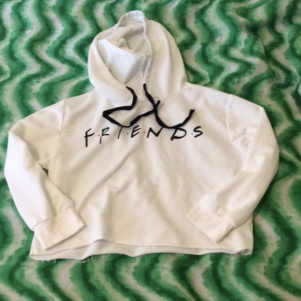 Friends cropped hoodie